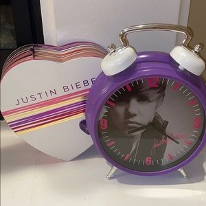 Justin Bieber alarm clock w/ box